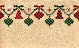 COIR MAT ORNAMENTS 30X18"