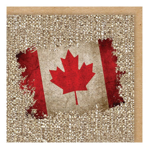 CARD CANADA FLAG